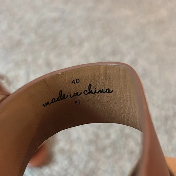 Josie- Womens Lakin Heeled Sandal size 40 US 8 - Picture 8 of 9